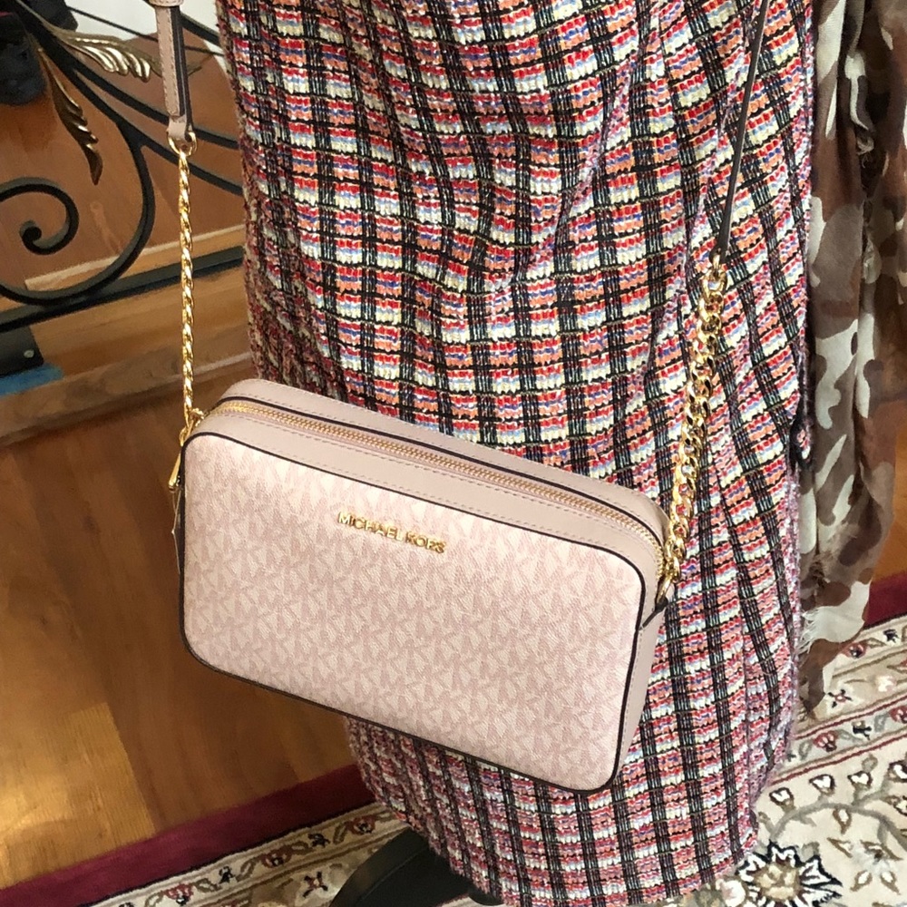 Michael kors Large Signatre EW Crossbody+wallet - Picture 7 of 8